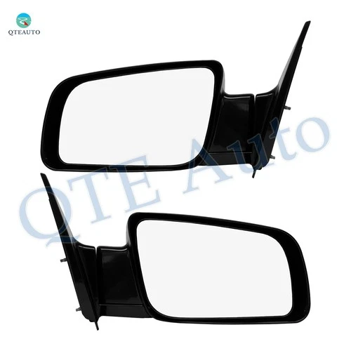 LH-RH Non-Heated Manual Folding To 1992-1999 Chevy C2500 Suburban, Door Mirror 2