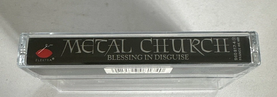 Metal Church Blessing In Disguise Cassette (1989, Elektra) Cassette Tape EX / M - Imagen 4 de 4