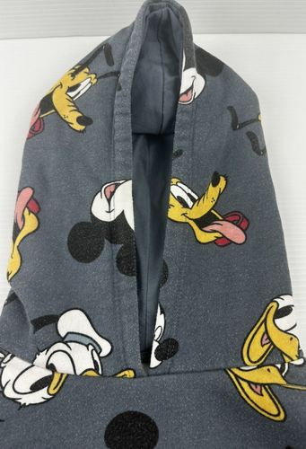 Disney Mickey Mouse & Friends Grey Style Hoodie Size 8 Kids Teen XS Adult - Picture 6 of 8