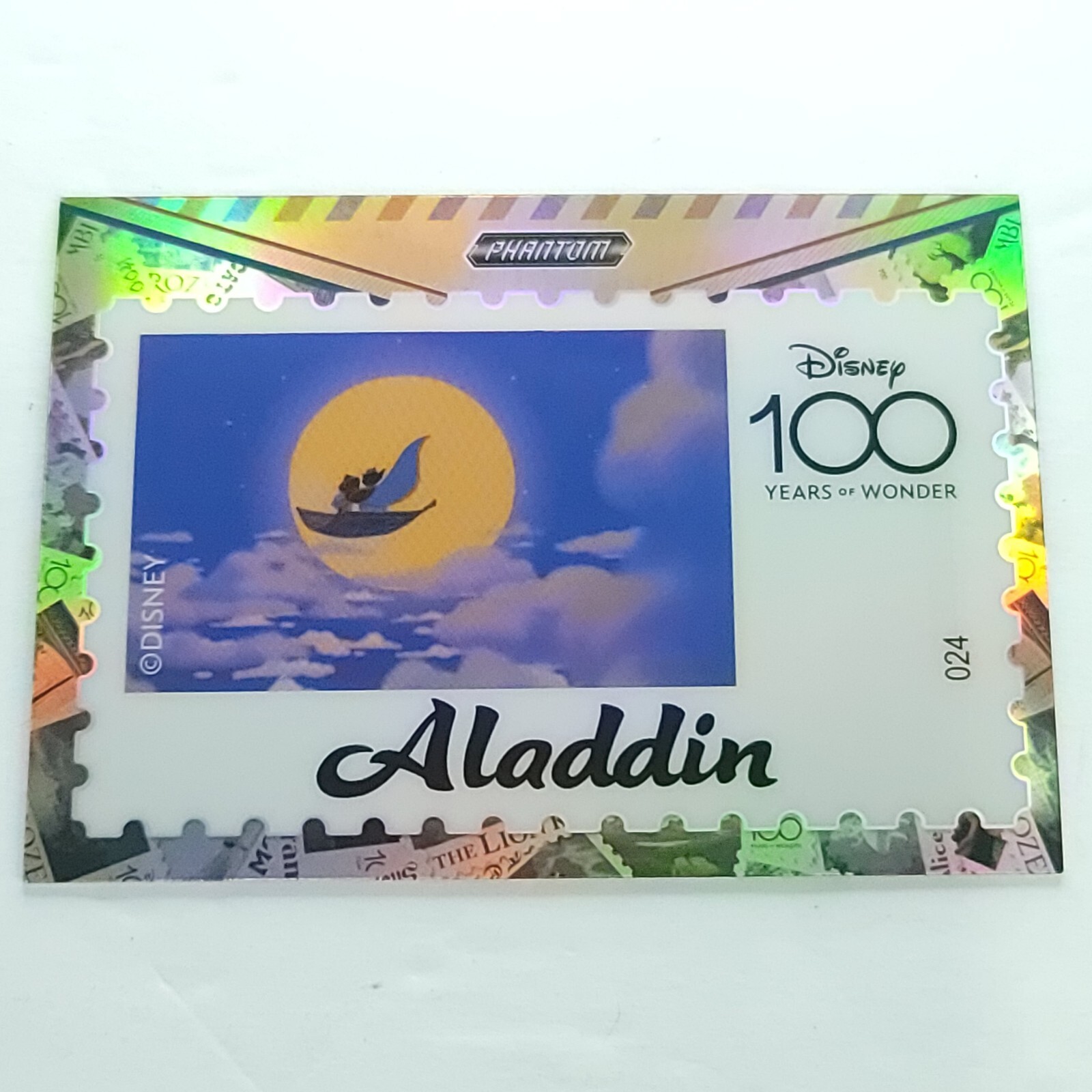 Aladdin 2023 Kakawow Phantom Disney 100 Years Wonder #PD-AW-24 Silver Stamp