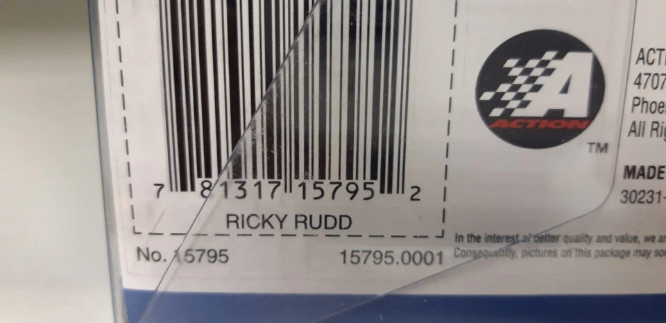 Action Nascar HAVOLINE #28 Ricky Rudd 2002 1/24 15795 WINNER'S CIRCLE - Immagine 2 di 2