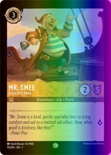 Lorcana Mr. Smee - Loyal First Mate (15/216) The First Chapter NM FOIL