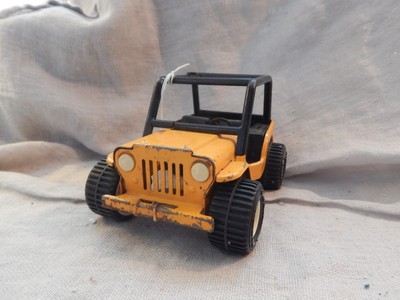 tonka jeep yellow