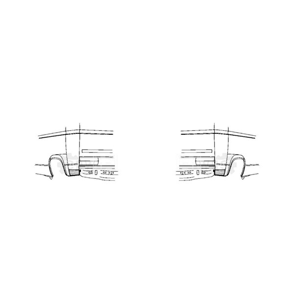 Seitenwand Set Links Rechts Hinten Passend FüR VW Transporter III Bus-image
