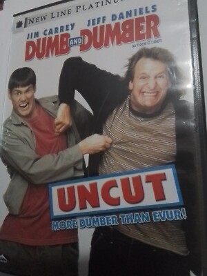 Dumb And Dumber Jim Carry Uncut  Dvd    Jv26