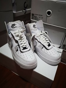 air force 1 high psny triple white
