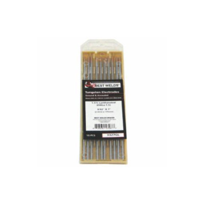 Tungsten Electrode, 1.5% Lanthanated, 7 in, Size 3/32