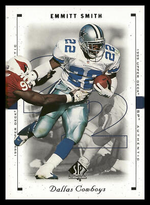1999 SP Authentic Emmitt Smith #23