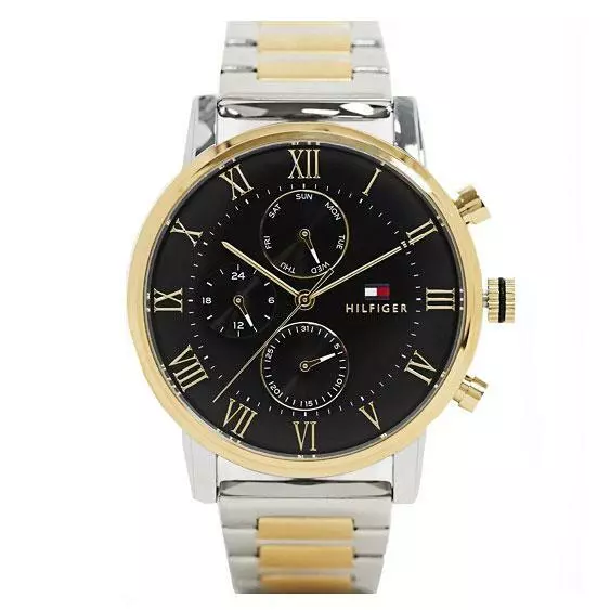 Tommy hilfiger watch top silver and gold