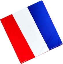 Bandana France Flag Scarf Headwrap 100 cotton