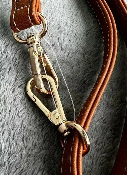 Crossbody & Belt Bag Cognac Brown Vegan Leather Rachel Zoe Collection Edessi