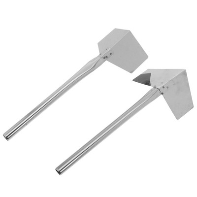  2 Stück Inneneckenkelle für präzises Verputzen und Trockenbau-Finishing,