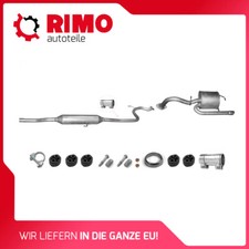 für Toyota Yaris 1.3 VVTi 16V (2006-2011) Auspuffanlage Auspuff Mit Montagesatz