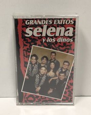 SELENA Y LOS DINOS GRANDES EXITOS - Cassette New! Sealed! RARE! CHRIS PEREZ