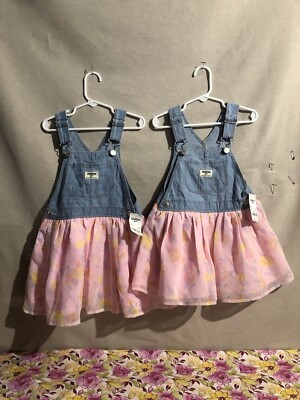 Oshkosh Baby B'Gosh Denim Floral Dress (4T-5T)