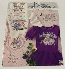 Daisy Kingdom MEADOW FRIENDS No-Sew APPLIQUE NEW Bunny RABBITS LAMB Bunnies