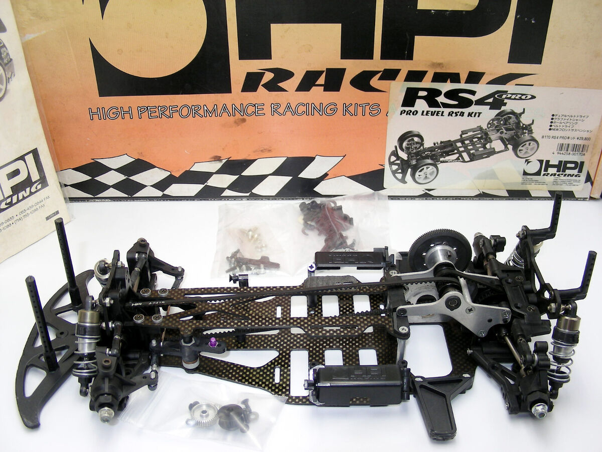 Vintage 1997 HPI 1/10 RS4 PRO Level Electric 4WD Belt Driven Vintage 1997 HPI 1/10 RS4 PRO Level Electric 4WD Belt Driven