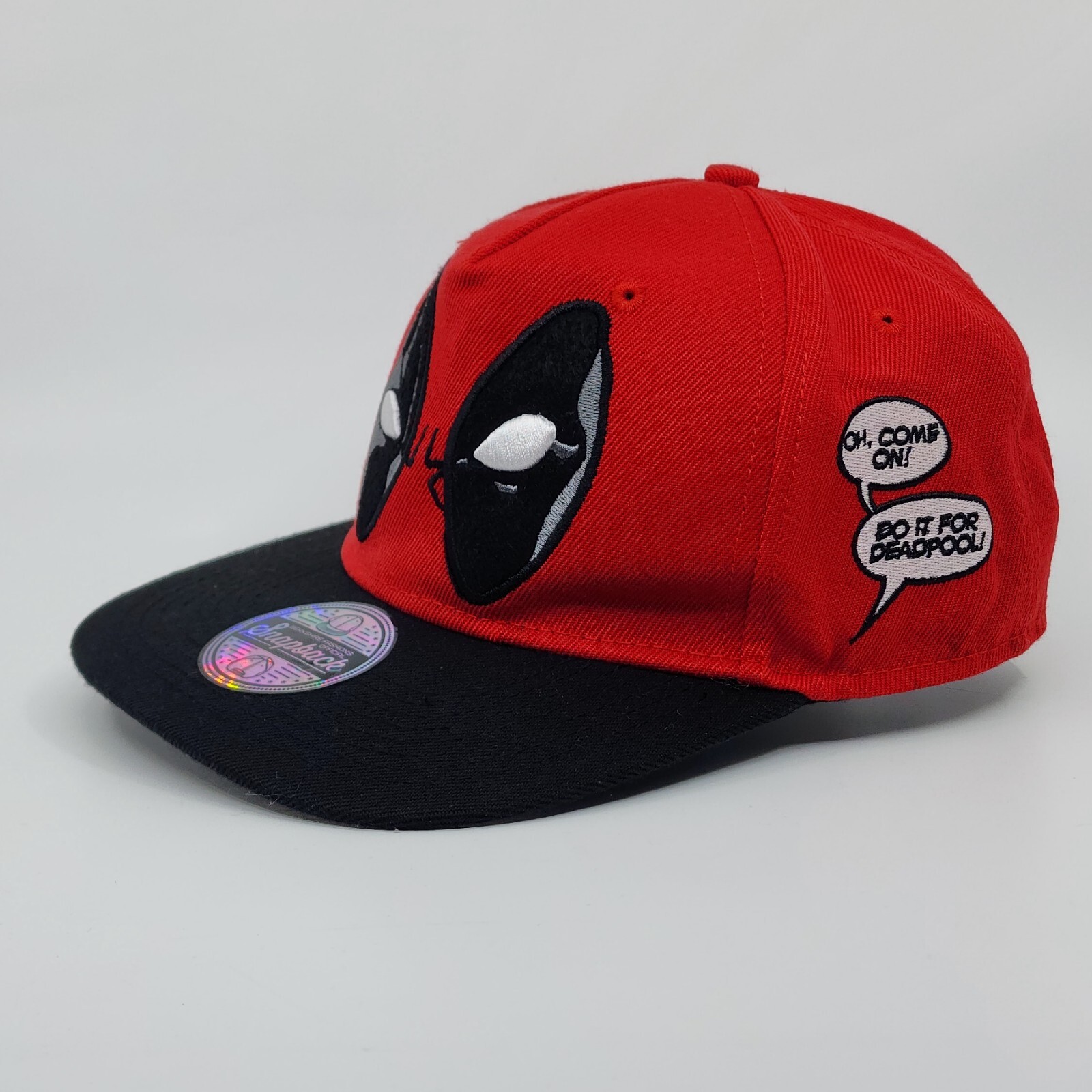Marvel Deadpool Snapback Baseball Hat Oh Come On … - image 3