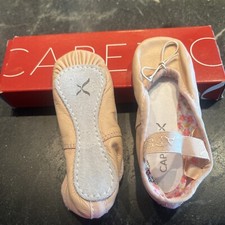 Capezio Girls Daisy Full Sole 205T Ballet Pink Shoes Toddler 8.5 N, New in Box