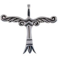 Irminsul-Amulett Schmuck AnhäNger Groß 925Er Silber