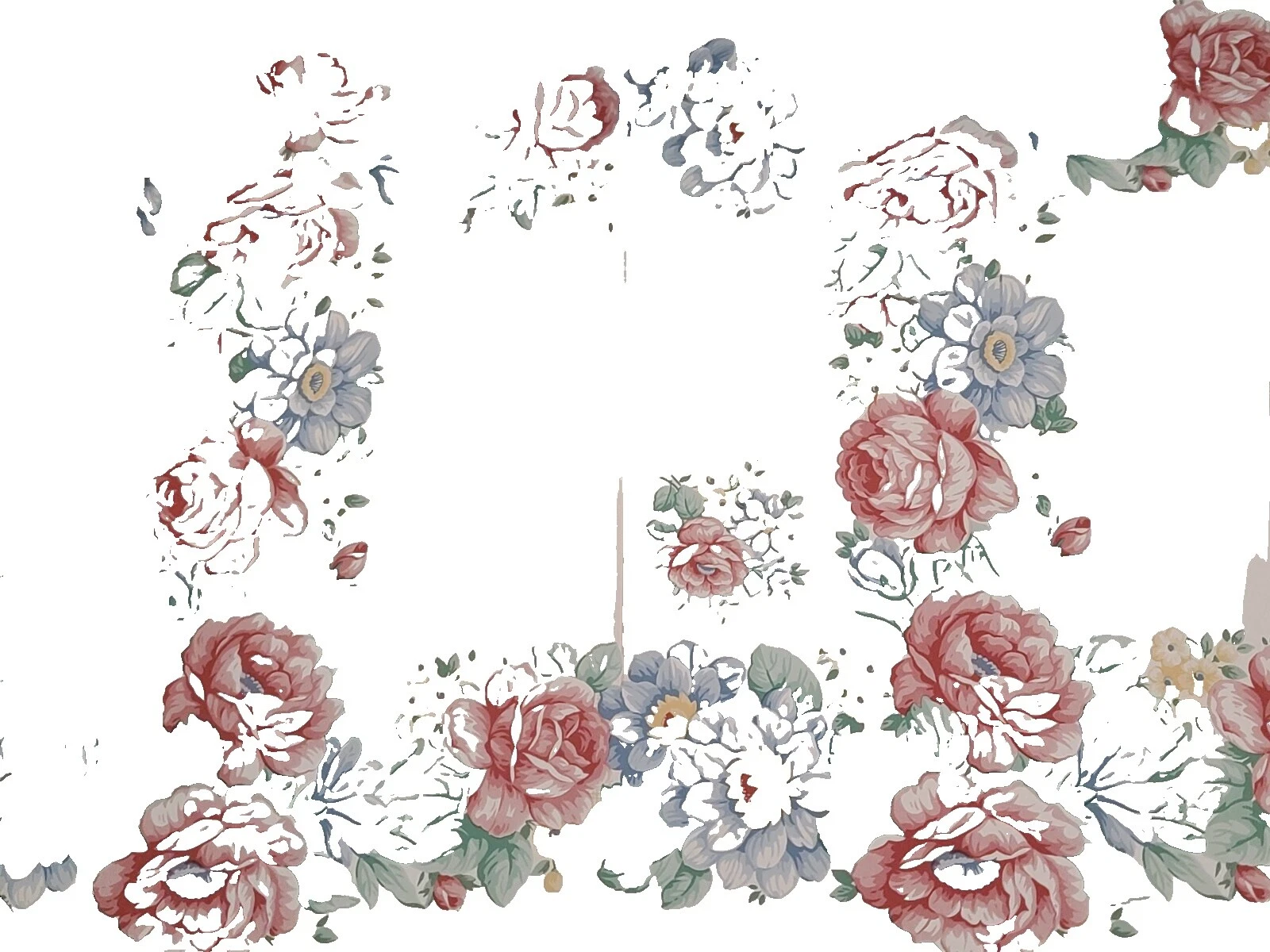 Floral Wallpaper Borders