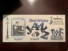 New Orleans Jazz Fest Limited Edition Commemorative  Cachet Envelope #2