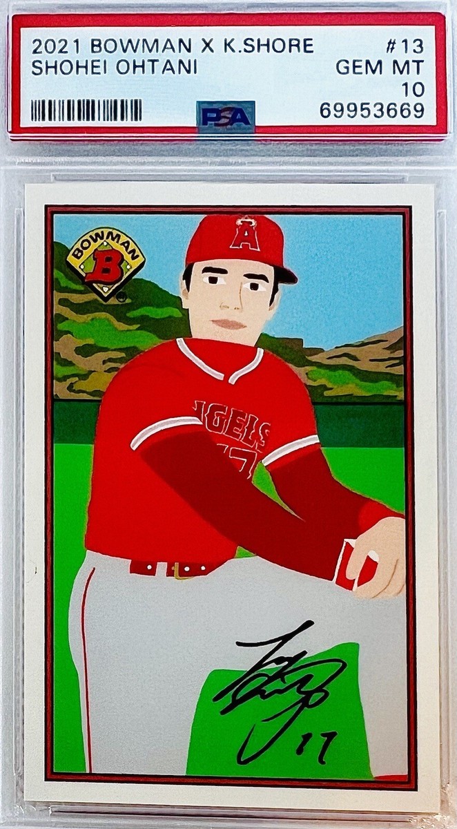 2021 Bowman X Keith Shore Shohei Ohtani #13 PSA 10 💎 '89 Griffey