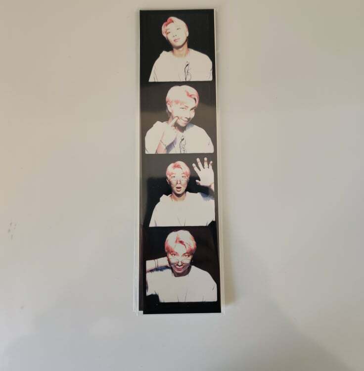 Bts butter weverse album photocard peaches cream film strip