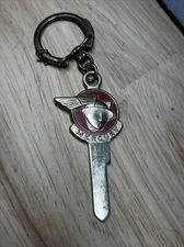 Vintage Mercury Messenger Logo Yellow Gold NOS Ignition Key Blank 1950’s