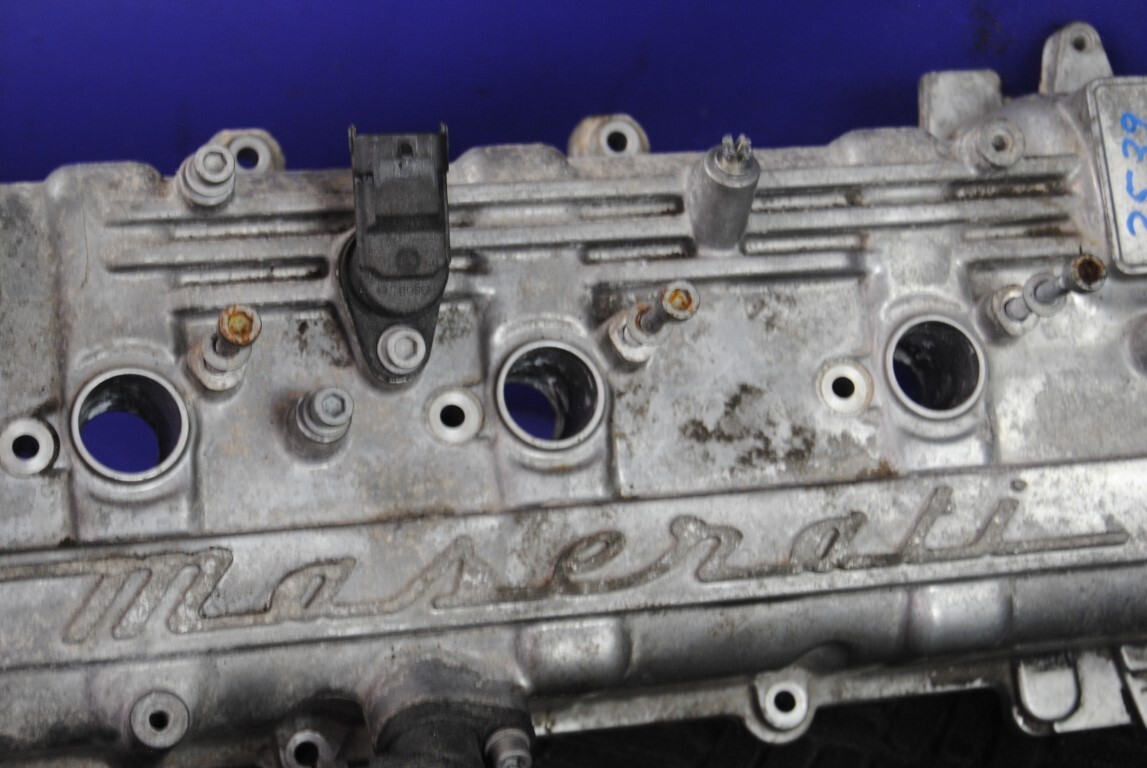 14-19 Maserati Quattroporte S 3.0L V6 Turbocharged Cylinder Head Cover Set OEM