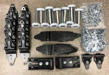 50 pack Whiting Todco Door Repair Kit+ 2" Rollers + Hardware! NEW ALL HINGES!