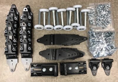 50 pack Whiting Todco Door Repair Kit+ 2'' Rollers + Hardware! NEW ALL HINGES!