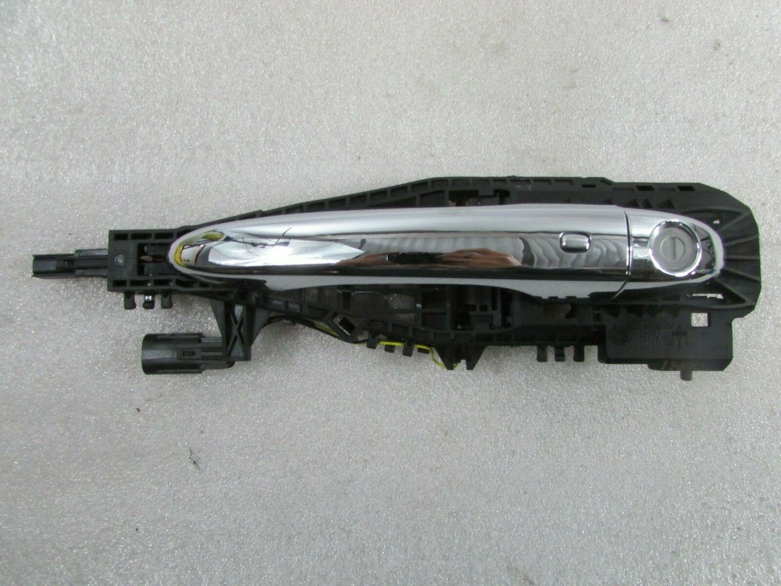 Maserati Ghibli, LH, Left Door Mechanism w/ Chrome Handle, Used, P/N 670005439