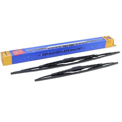 Paar Scheibenwischer Hella WB68, für Citroen C5 Mitsubishi Galant Nissan Primera