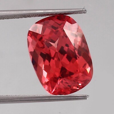 16x12 MM Natural Ceylon Padparadscha Sapphire Cushion Cut Loose Gemstone