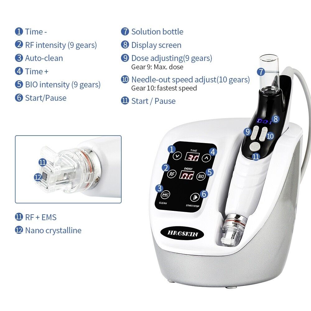 EMS Meso Injector No Needle Skin Wrinkle Removal Care EMS Meso Injector No Needle Skin Wrinkle Removal Care