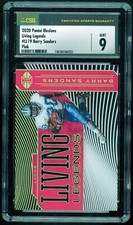 BARRY SANDERS 2020 Panini Illusions Living Legends #LL19 Pink Lions 22/399 CSG 9