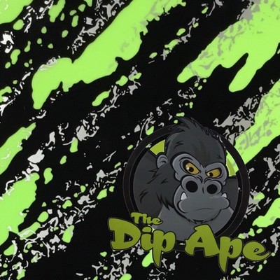 GREEN RIP TEAR HYDROGRAPHIC WATER TRANSFER HYDRO FILM DIP APE