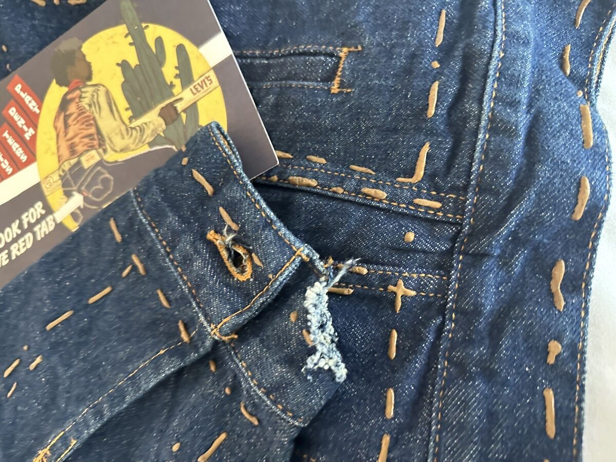Cactus Plant Flea Market X Denim Tears X Levi's Denim Jacket Cactus Plant Flea Market X Denim Tears X Levi's Denim Jacket
