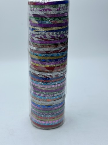Premium Glitter 130 Rolls Washi Tape Decorative Craft New DIY - Picture 7 of 8