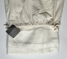 Restoration Hardware Ojai Linen Double-Faced Oversized Bed Throw White NEW 329