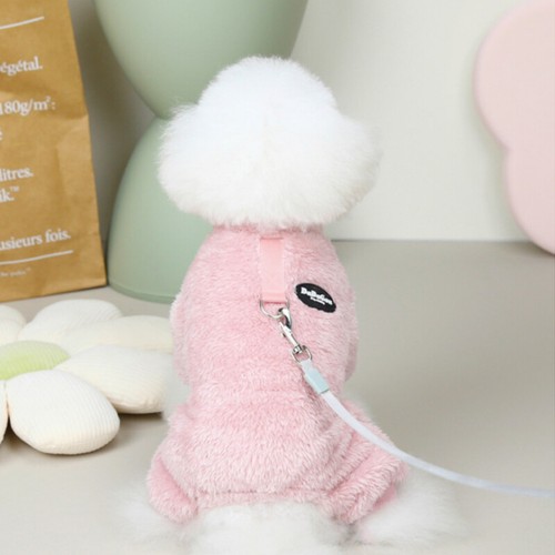 Dog Cat JumpSuit Pet Four Leg Sweater Hoodie Pet Puppy Pajamas Puppy Nightshirt, - Picture 6 of 15