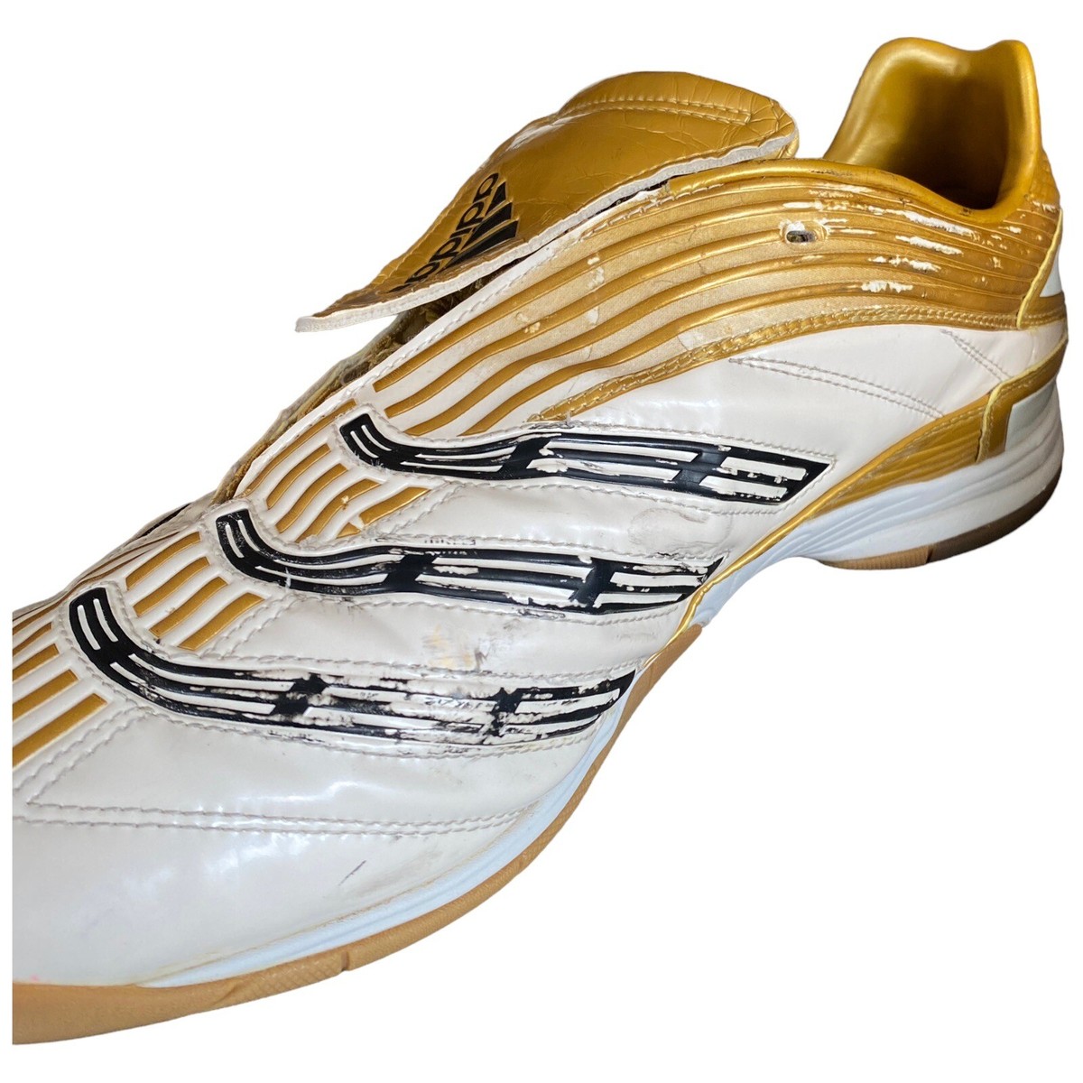 Adidas Predator Absolute Indoor 2005 White Gold 462806 Men's UK 11