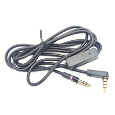 3.5mm 1/8" Audio Cable Lead AUX-In Cord w/ MIC For JBL Over-the-Ear Headphone gm
