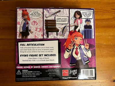 River City Girls 2 Kyoko Action Figure 2023 Limited Run Games