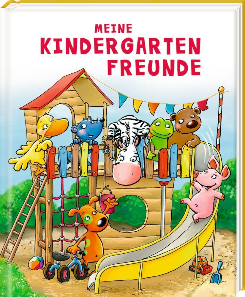 Thumbnail - Freundebuch: Meine Kindergartenfreunde - Die Lieben Sieben