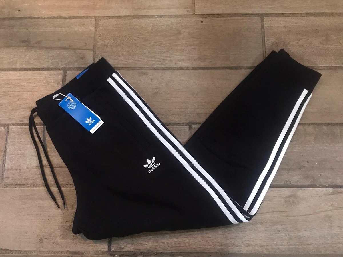 Adidas Originals Adicolor 3 Stripes Jogger Tapered Pants Black Sz 2XL  (GN3458) | eBay