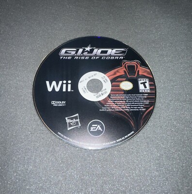 G.I. Joe: The Rise of Cobra Nintendo Wii Disc Only G8
