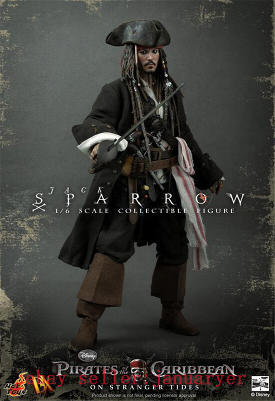 Perfect Hot toys Dx06 1/6 Pirates Of The Caribbean Captain Jack