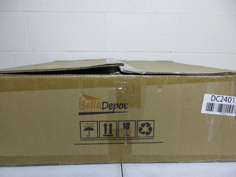 Bella Depot 24in. LED Indoor Chrome Low Profile Ceiling Fan Flush Mount & Remote - Image 2 of 4